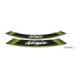 Puig Kit 8 Rim Strips Ninja C/Green