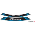 Puig Kit 8 Rim Strips Racing C/Blue