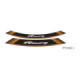 Puig Kit 8 Rim Strips Racing C/Orange