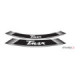 Puig Kit 8 Rim Strips T-Max C/White