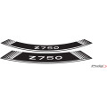 Puig Kit 8 Rim Strips Z750 C/White