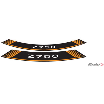 Puig Kit 8 Rim Strips Z750 C/Orange