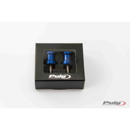 Puig Spools By Pair Hi-Tech Parts Diam.6Mm C/Black