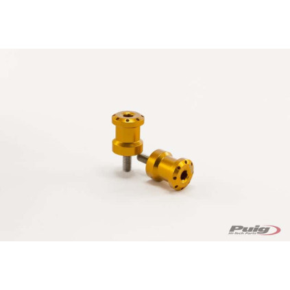 Puig Spools By Pair Hi-Tech Parts Diam.6Mm C/Gold