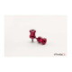 Puig Spools By Pair Hi-Tech Parts Diam.6Mm C/Red