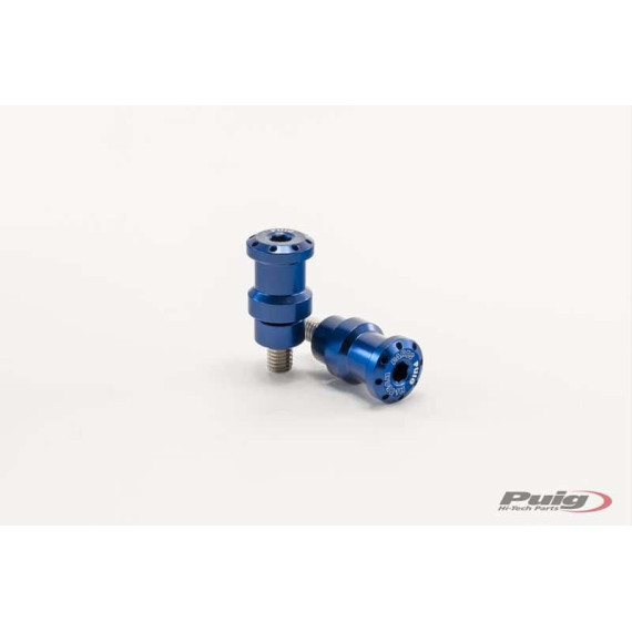 Puig Spools By Pair Hi-Tech Parts Diam.8Mm C/Blue