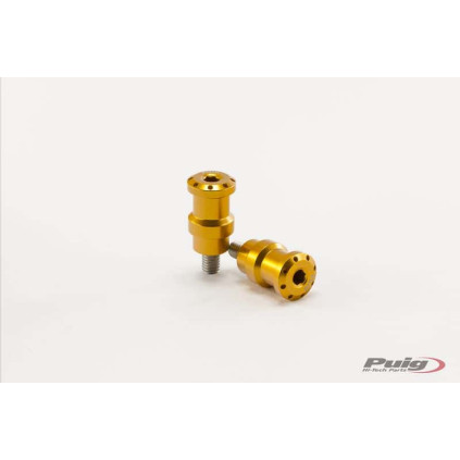 Puig Spools By Pair Hi-Tech Parts Diam.8Mm C/Gold