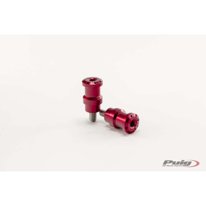 Puig Spools By Pair Hi-Tech Parts Diam.8Mm C/Red