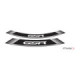 Puig Kit 8 Rim Strips Gsr C/White