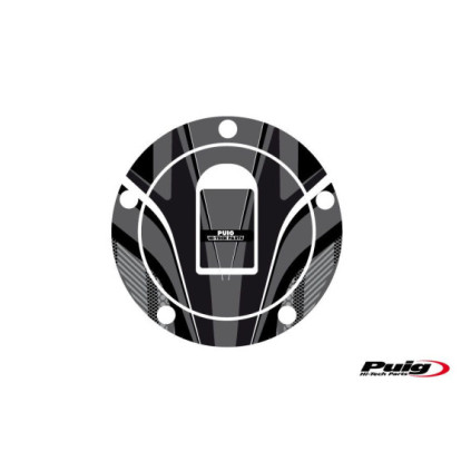 Puig Fuel Cap Cover Radical Kawasaki C/Grey