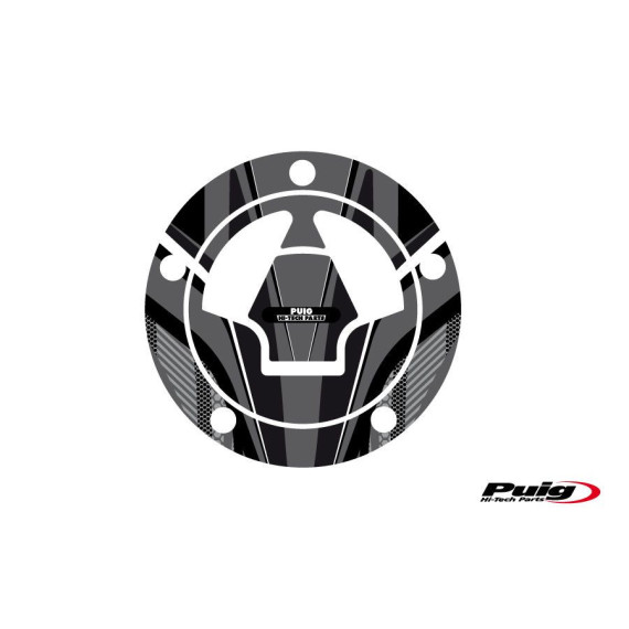 Puig Fuel Cap Cover Radical Kawasaki C/Grey