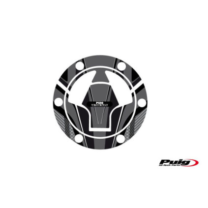 Puig Fuel Cap Cover Radical Kawasaki C/Grey