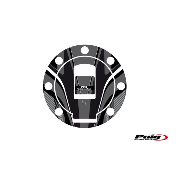 Puig Fuel Cap Cover Mod. Radical Yamaha C/Grey