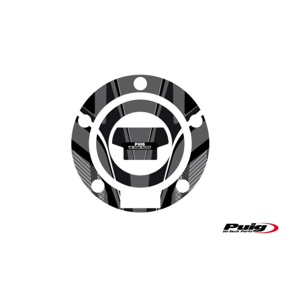 Puig Fuel Cap Cover Mod. Radical Yamaha C/Grey