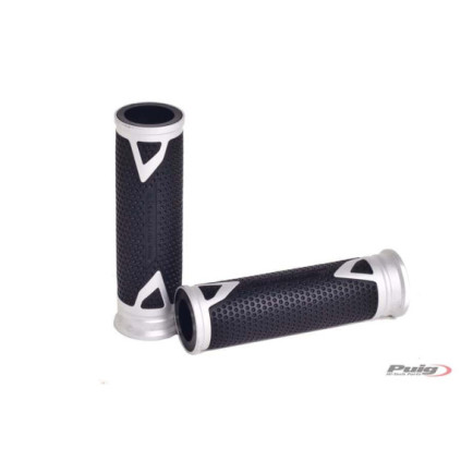 Puig Grips By Pair Puig Hi-Tech Radical Alu C/Silver