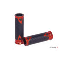 Puig Grips By Pair Puig Hi-Tech Radical Alu C/Red