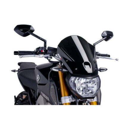 Puig Windshield New Gener. Yamaha Mt09 13'-16' C/Black