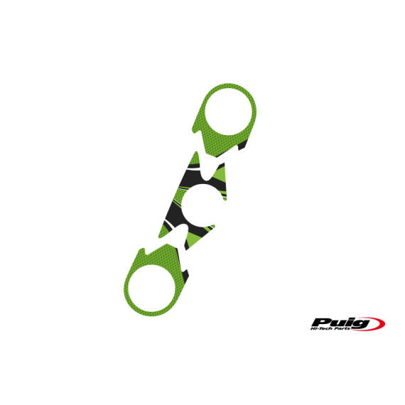 Puig Yoke Protector Kawasaki Zx6R 07-08 C/Green