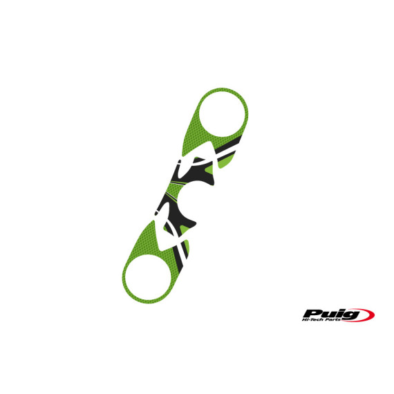 Puig Yoke Protector Kawasaki Zx6R 05-06 C/Green