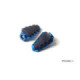 Puig Footpegs Hi-Tech Trail Rig/Left C/Blue