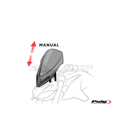 Puig Screen New Generation Touring Diavel 14'-18' C/Cle