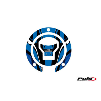 Puig Fuel Cap Cover Mod. Radical Honda C/Blue