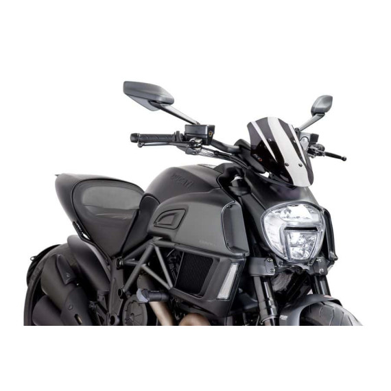 Puig Windshield New Gen. Sport Ducati Diavel 14-18' C/D