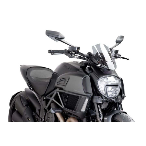 Puig Windshield New Gen. Sport Ducati Diavel 14-18' C/C