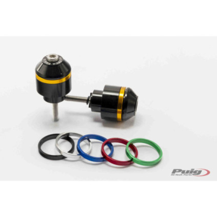 Puig Short Bar End W/Rings Honda Cb500 C/Black