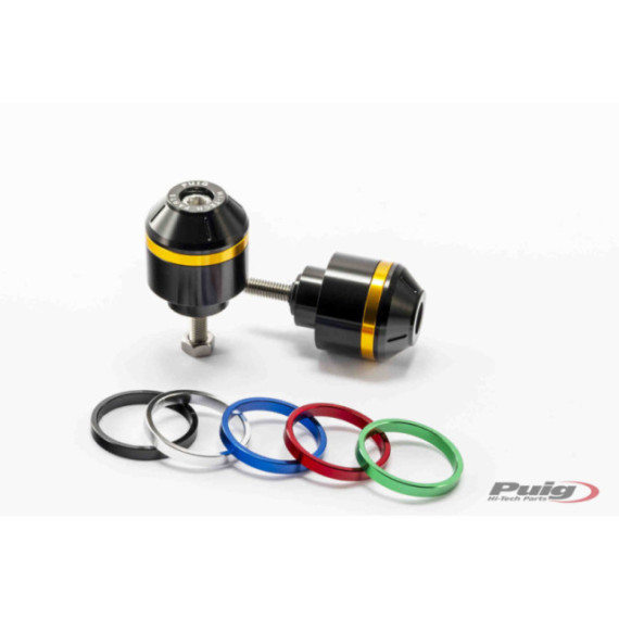 Puig Short Bar End W/Rings Honda Cb500F/X C/Black