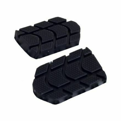 Puig Kit Rubbers For Footpegs Hi-Tech Enduro C/Grey