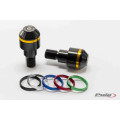 Puig Short Bar End W/Rings Yamaha Mt-09 C/Black