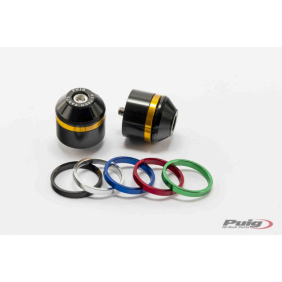 Puig Short Bar End W/Rings Triumph Street Twin 16'