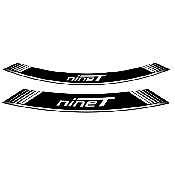 Puig Kit 8 Rim Strips R Nine T C/White