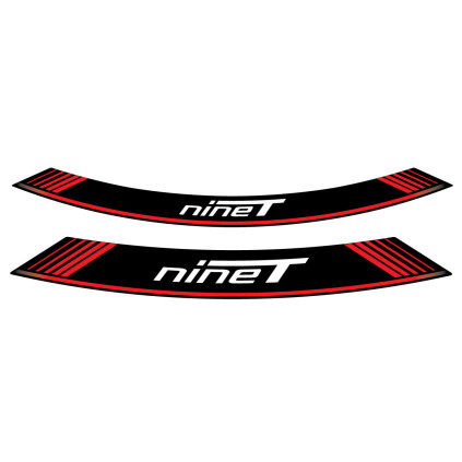 Puig Kit 8 Rim Strips R Nine T C/Red