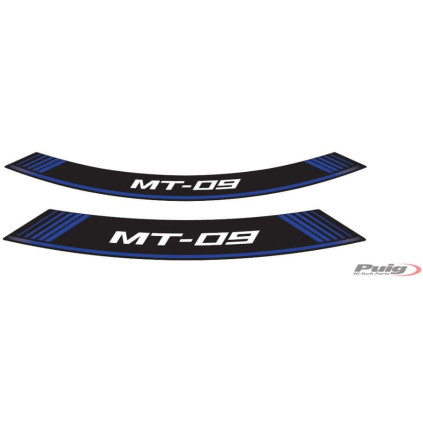 Puig Kit 8 Rim Strips Mt-09 C/Blue