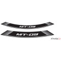 Puig Kit 8 Rim Strips Mt-09 C/Silver