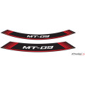 Puig Kit 8 Rim Strips Mt-09 C/Red