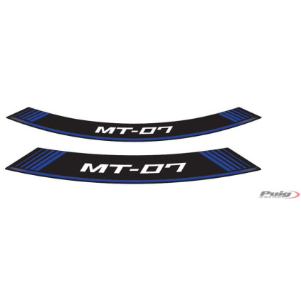 Puig Kit 8 Rim Strips Mt-07 C/Blue