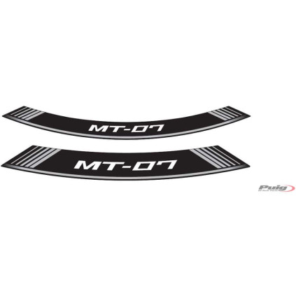 Puig Kit 8 Rim Strips Mt-07 C/Silver