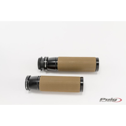 Puig Grips By Pair Puig Vintage C/Black