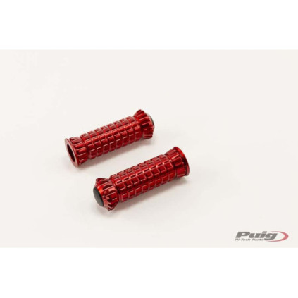 Puig Footpegs R-Fighter Piloto Rig/Left C/Red