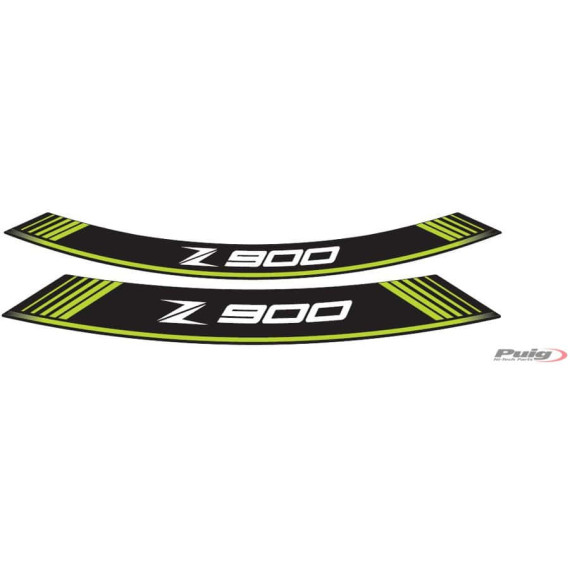 Puig Kit 8 Rim Strips Z900 C/Green