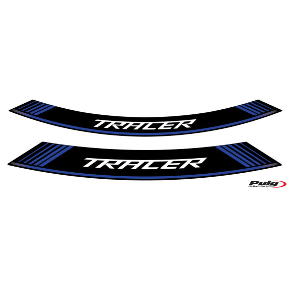 Puig Kit 8 Rim Strips Tracer C/Blue