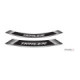 Puig Kit 8 Rim Strips Tracer C/White