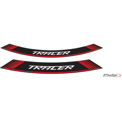 Puig Kit 8 Rim Strips Tracer C/Red