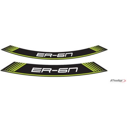 Puig Kit 8 Rim Strips Er6 C/Green