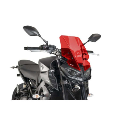 Puig Windshield N.G. Touring Yamaha Mt09 17-18' C/Red