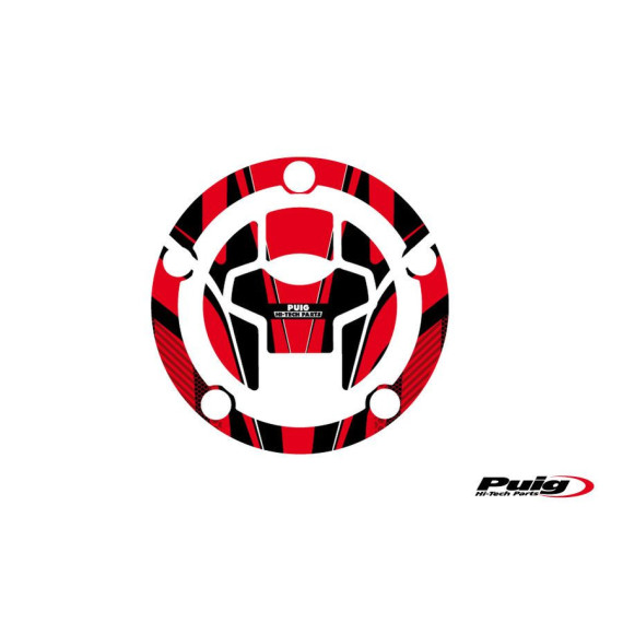 Puig Fuel Cap Cover Radikal Suzuki C/Red