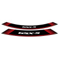 Puig Kit 8 Rim Strips Gsxs C/Red